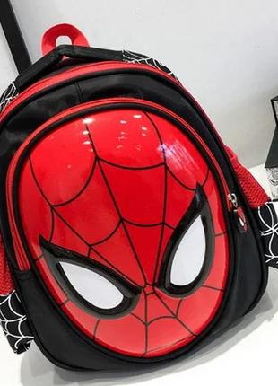 Рюкзак людина павук resteq, шкільна сумка для хлопчиків, рюкзак для школи 29х28х15 см3 фото