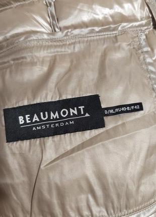 Пуховик натуральный пух beaumont размер l