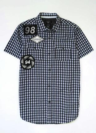 Гарна сорочка на кнопочках river island,ріст 134 см (9 років).