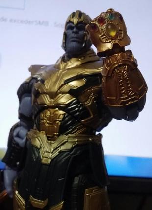 Фигурка танос герой marvel thanos игрушка 18 см!10 фото