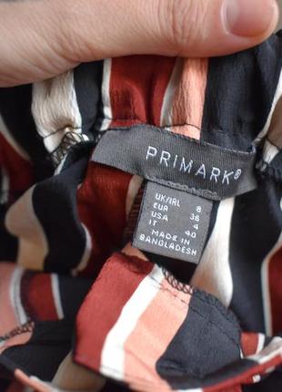 Легкие летние брюки в полоску primark4 фото