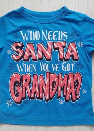 Новогодний реглан на 4-5 лет.