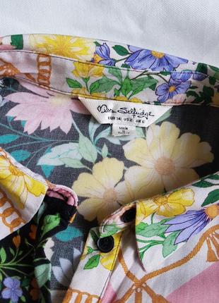 🔥сукня сорочка міді у квітковий принт від miss selfridge2 фото