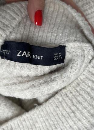 Тепле плаття zara вʼязане7 фото