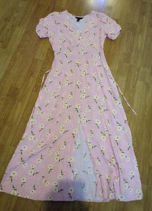 Очень нежное розовое платье10 фото
