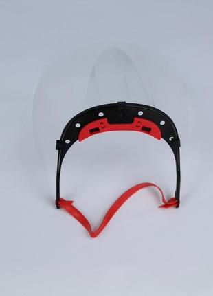 Защитные щитки  для лица, набор 2 шт tayg испания (918007) многоразовый щиток, черно-красный7 фото