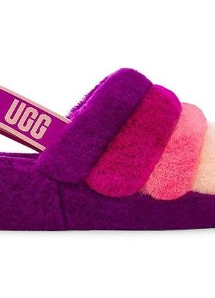 Тапочки сабо мех на резинке ugg1 фото