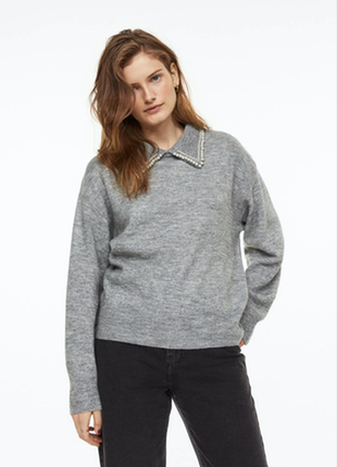 Светр h&m з жемчужинками
