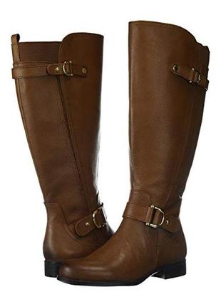 Naturalizer шикарні шкіряні чобітки 36р. на 23см