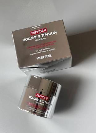 Антивіковий ліфтінг-крем medi-peel peptide 9 volume & tension tox1 фото