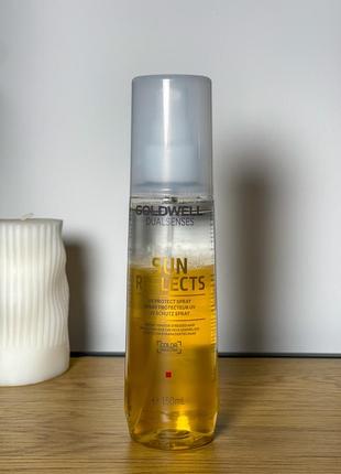 Спрей для защиты волос от солнечных лучей goldwell dualsenses sun reflects uv protect spray