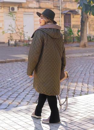 Женская демисезонная двусторонняя куртка цвета7 фото