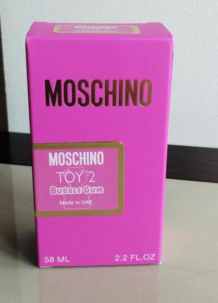 Moschino bubble gum toy 2 бабл гам 58мл2 фото