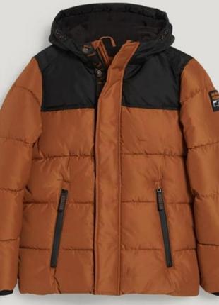 Зимняя теплая,подростковая куртка c&a 170-176