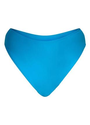 Плавки темно-блакитні з високою талією m prettylittlething