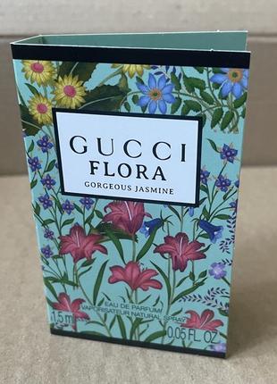 Gucci flora gorgeous jasmine edp, 1,5ml1 фото