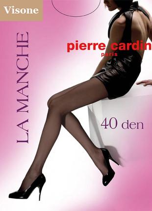 Эффектные телесные колготки 2-s, 40 den pierre cardin la manche