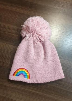 Шапка рожева george 4-8 років