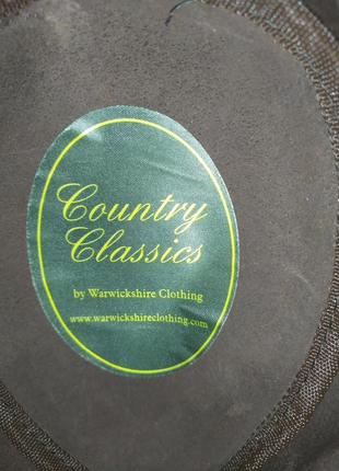 Шляпа кожаная country classics warwickshire clothing (англия)  в стиле австралии.7 фото