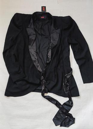 Чорна кежуал сукня тренч піджак plus size від misspap uk 24/ eu 52/ 2-3 xl4 фото