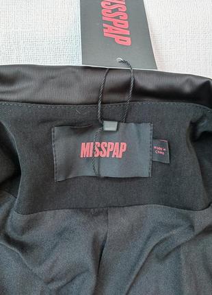 Чорна кежуал сукня тренч піджак plus size від misspap uk 24/ eu 52/ 2-3 xl9 фото