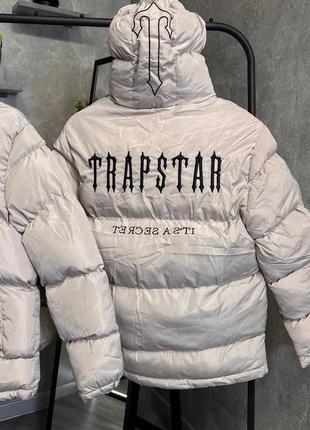 Trapstar куртка бежева2 фото