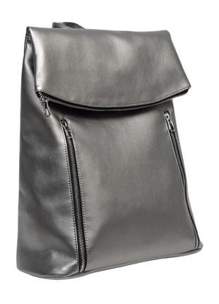 Женский рюкзак sambag rene lzs silver dark5 фото