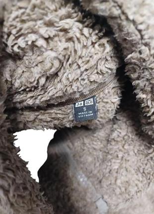 Чоловіча флісова куртка тедді шерпа uniqlo teddy sherpa фліска4 фото