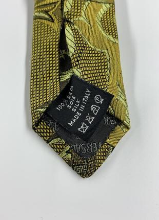 Краватка шовкова versace memorabilia tie5 фото