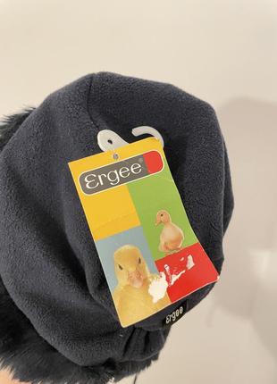 Шапка ушанка ergee 6-12 мес