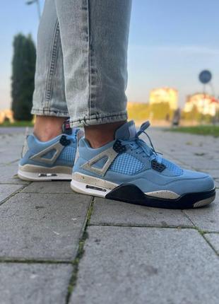 Кросівки nike air jordan 4 retro se university 41,43,45 р. осінь, чоловічі кросівки, мужская обувь