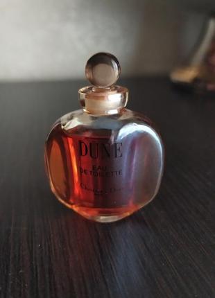 Christian dior dune, оригінал, вінтаж, перший випуск, 5 мл!