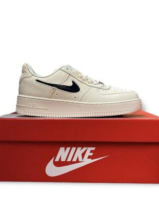 Кросівки жіночі nike air force 1 low cream*наик кросивки )6 фото