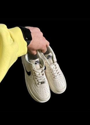 Кросівки жіночі nike air force 1 low cream*наик кросивки )5 фото