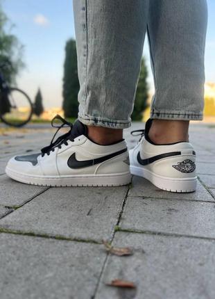 Кросівки nike air jordan 1 low+ 41-45 розмір, (топ якість) осінь, чоловічі кросівки, мужская обувь