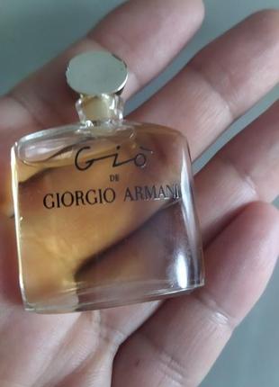 Gio giorgio armani, парфюм,edp, оригинал, винтаж, первый выпуск4 фото