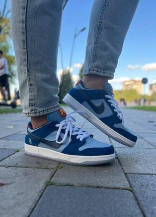 Кросівки nike sb dunk pro x why so sad 'the predatory bir (топ якість) осінь, чоловічі кросівки, мужская обувь