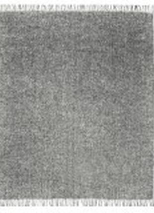 Пледь з вовни мериносу темно-сірий, шерстяний плед від виробника ярослав3 фото