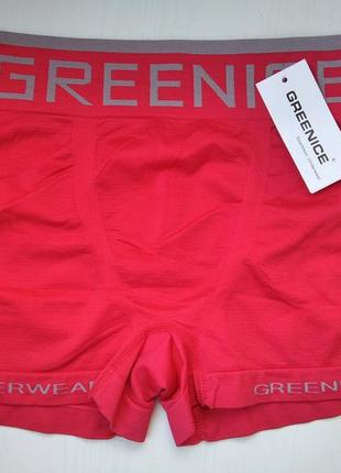 Боксеры мужские greenice бесшовные красный xl\xxl 7723