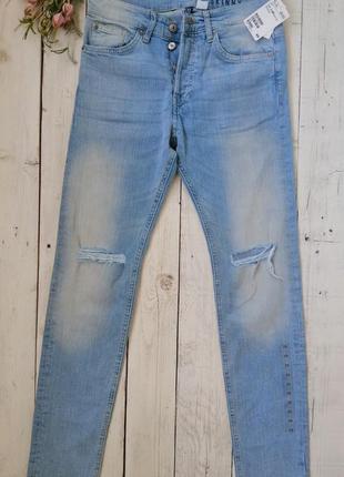 Нові джинси скінні c завищеною талією h&m, розмір 38 (за бирці 170/74а).3 фото
