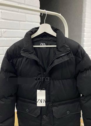 Стеганная куртка zara1 фото