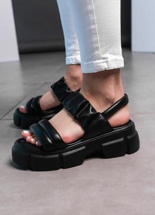 Женские сандалии fashion aimsley 3612 40 размер 25,5 см черный8 фото