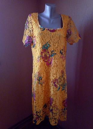 Сукня ажурна