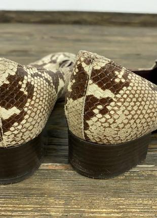 Туфли эксклюзивные mariani, кожа рептилии, italy3 фото