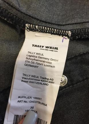 Стильна джинсова сорочка tally weijl8 фото
