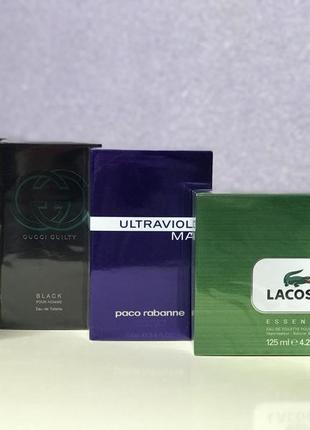 Туалетная вода для мужчин lacoste essential 125 ml4 фото