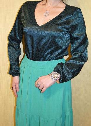 Комбідрес боді смарагдова кофта блуза shein