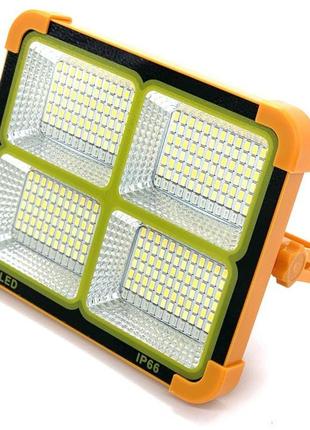 Сонячна панель з led лампою та повербанком 12000 mah707