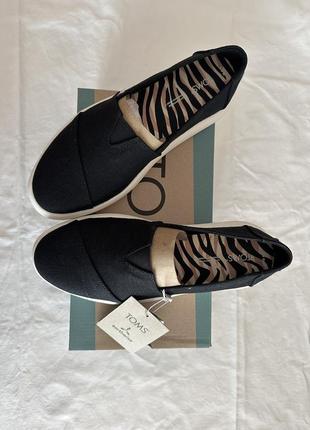 Слипоны туфли toms