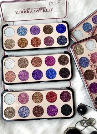 Палетка гліттерів dodo girl starry palette glitter eyeshadow